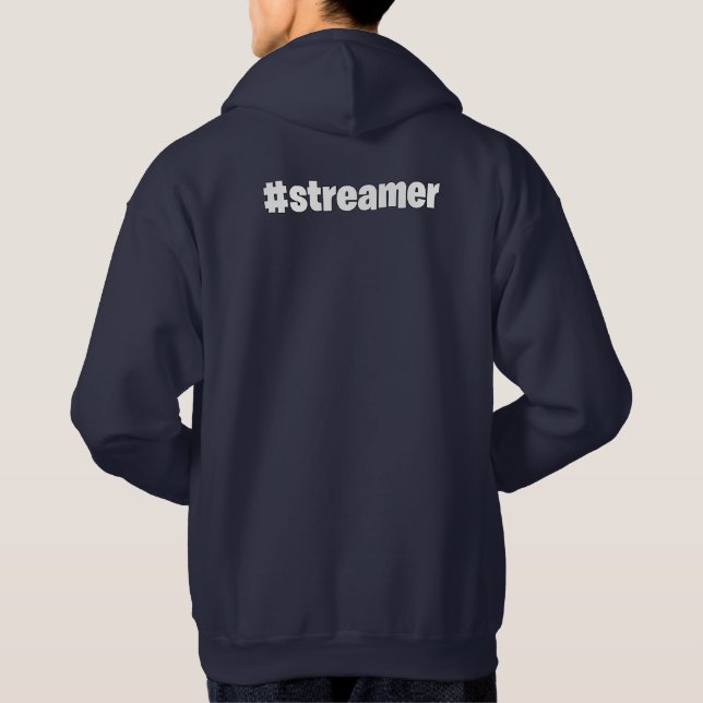 #streamer SparhawkGames Unisex hoodie (Back)