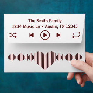 Streaming Music Player Red Envelope