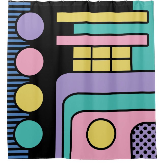 Streamline Moderne Retro Style Geometric Design (Front)