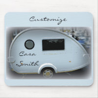 Streamlined teardrop trailer gypsy caravan