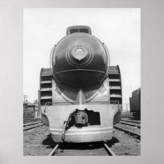 Streamliner at Washington, D.C. Poster