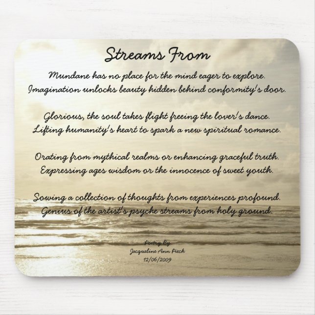 Streams From Mouse Pad (Front)