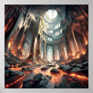 Streams of Lava Poster