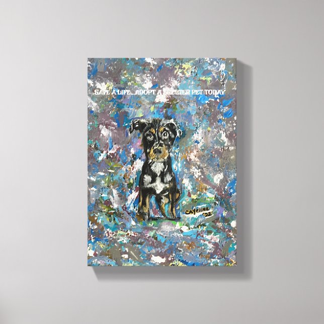Streched Canvas Print (Front)