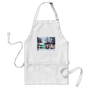 Street After Snow Standard Apron