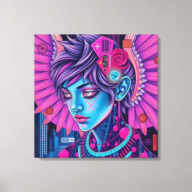 Street Angel  Canvas Print (Front)