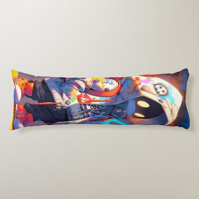Street Art character Body Pillow (Front)