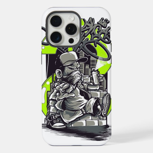 Street Art Hustle: The Money Maker iPhone Case (Back)