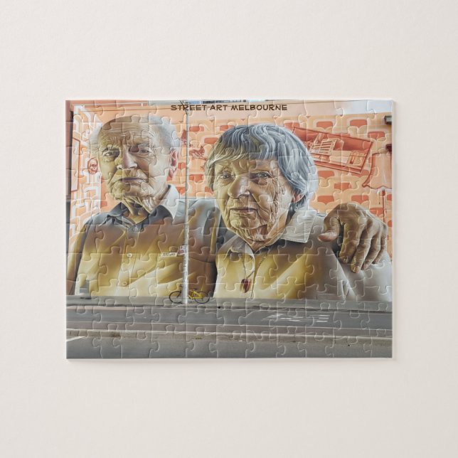 Street Art Melbourne Jigsaw Puzzle (Horizontal)