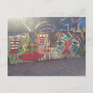 Street Art Postcard