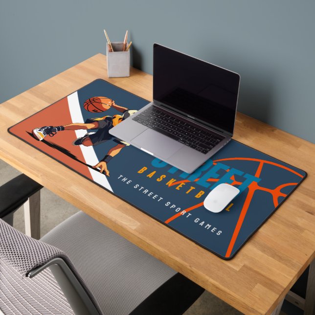 Street Basketball |  Desk Mat (Office 2)