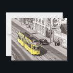Street Car Belgrad Serbia Yellow Train Postcrossin Postcard<br><div class="desc">Street Car Belgrad Serbia Yellow Train Postcrossing Postcard</div>