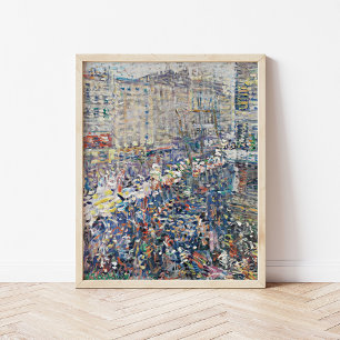 Street Carnival, Paris   Nikolai Tarkhov Poster