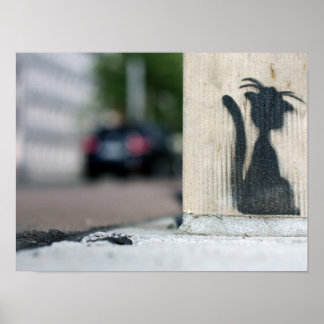 street cat poster