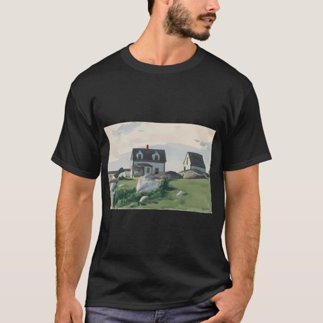 Street-corne Edward Hopper T-Shirt (Front)