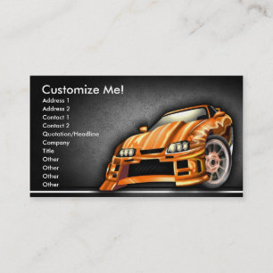 Street Customs Style Business Card