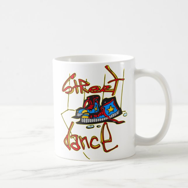 Street Dance and Shoes Coffee Mug (Right)
