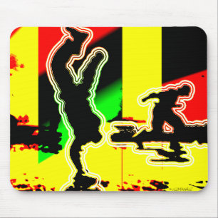 Street Dance Hip Hop Mouse Pad