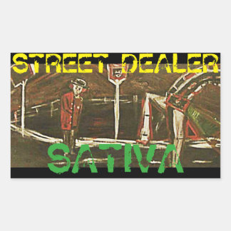 STREET DEALER SATIVA STICKER