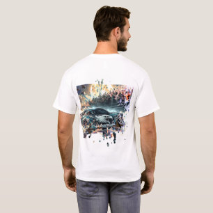 Street Eagle Velocity Burst Car Tee T-Shirt