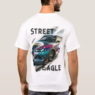 Street Eaglwear – Urban Eagle Drift Car Lifestyle  T-Shirt