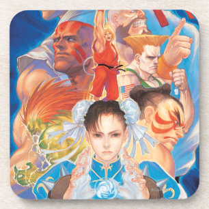 Street Fighter 2 Chun-Li Group Coaster