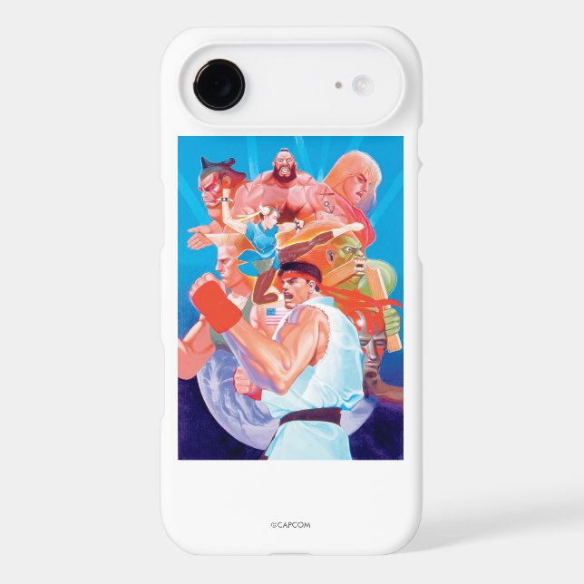 Street Fighter 2 Ryu Group Case-Mate iPhone Case (Back)
