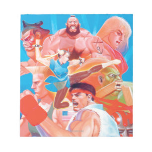 Street Fighter 2 Ryu Group Notepad