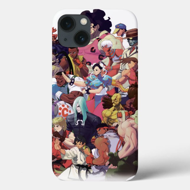 Street Fighter 3 Third Strike Cast Case-Mate iPhone Case (Back)