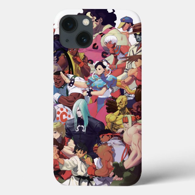 Street Fighter 3 Third Strike Cast Case-Mate iPhone Case (Back)