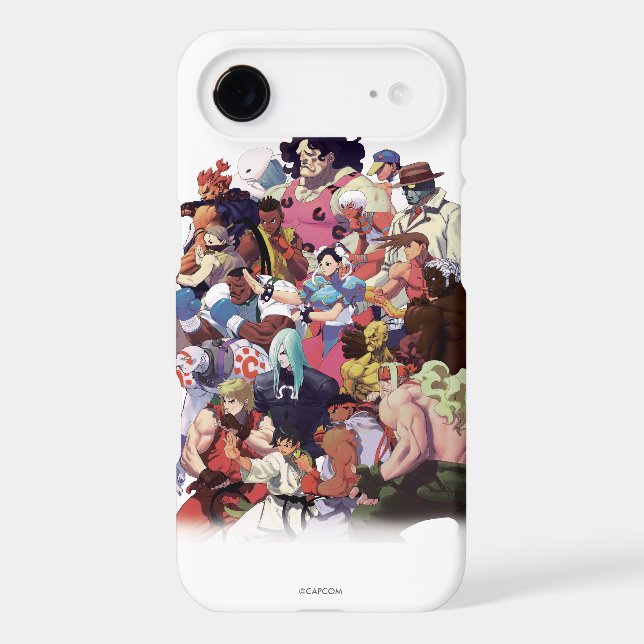 Street Fighter 3 Third Strike Cast Case-Mate iPhone Case (Back)