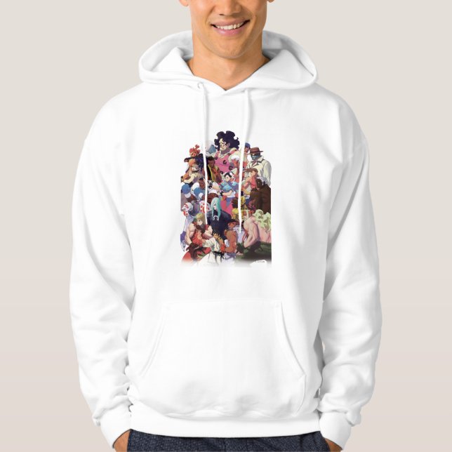 Street Fighter 3 Third Strike Cast Hoodie (Front)