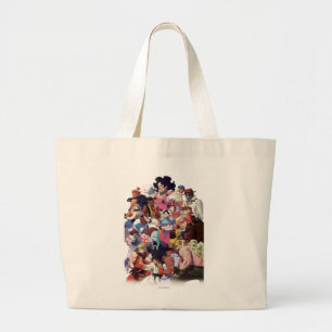 Street Fighter 3 Third Strike Cast Large Tote Bag