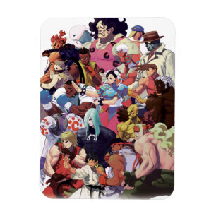Street Fighter 3 Third Strike Cast Magnet