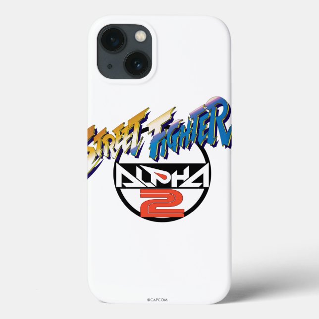Street Fighter Alpha 2 Logo 2 Case-Mate iPhone Case (Back)