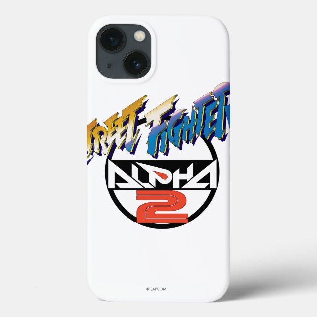 Street Fighter Alpha 2 Logo 2 Case-Mate iPhone Case (Back)