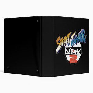 Street Fighter Alpha 2 Logo Binder