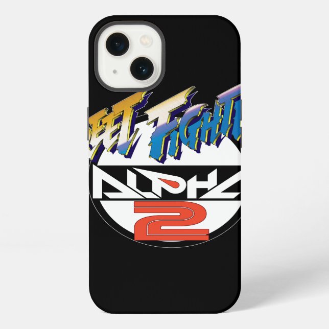 Street Fighter Alpha 2 Logo iPhone Case (Back)