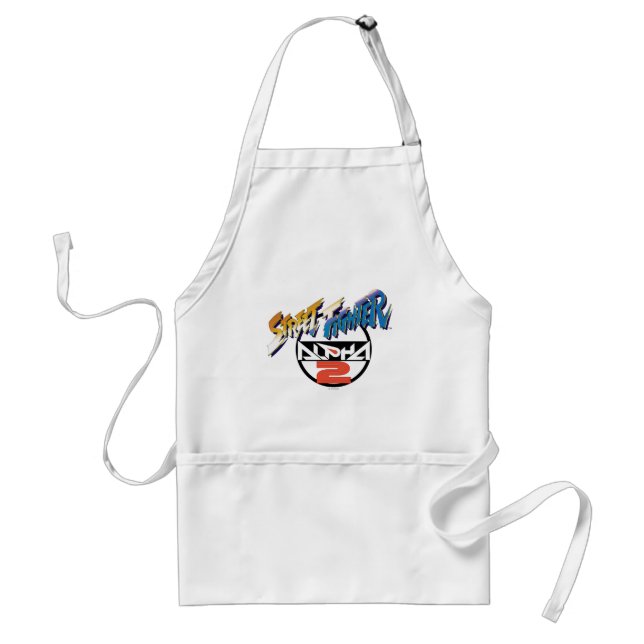 Street Fighter Alpha 2 Logo Standard Apron (Front)