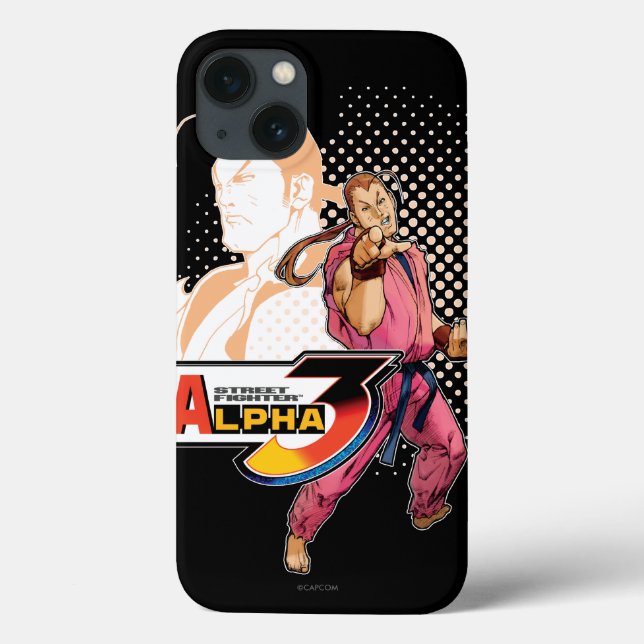 Street Fighter Alpha 3 Dan Case-Mate iPhone Case (Back)