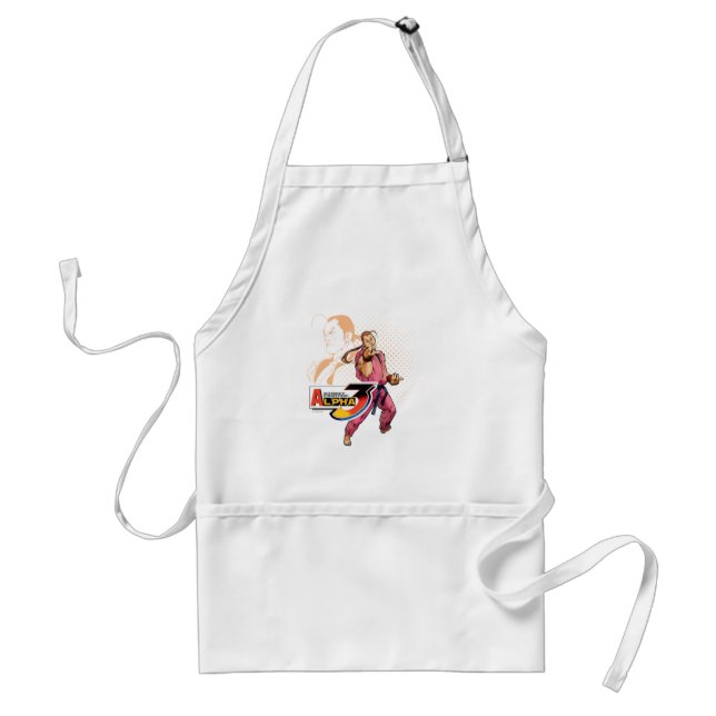 Street Fighter Alpha 3 Dan Standard Apron (Front)