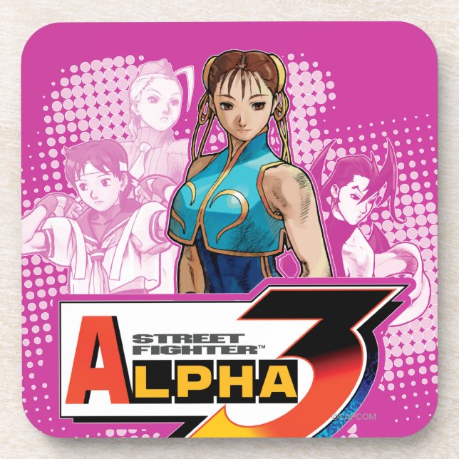 Street Fighter Alpha 3 Femme Fatale Coaster (Front)