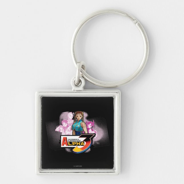 Street Fighter Alpha 3 Femme Fatale Keychain (Front)