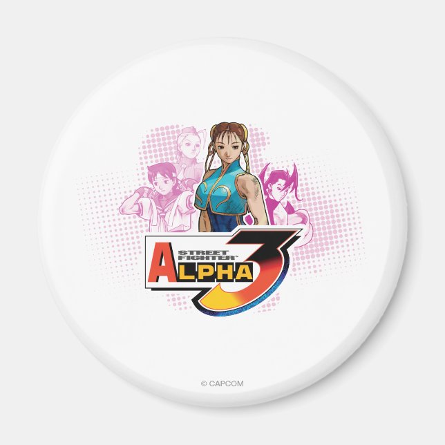 Street Fighter Alpha 3 Femme Fatale Magnet (Front)