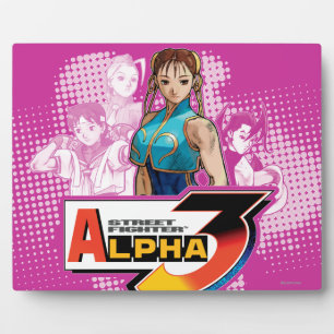 Street Fighter Alpha 3 Femme Fatale Plaque