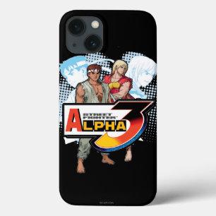 Street Fighter Alpha 3 Ken & Ryu 2 iPhone 13 Case