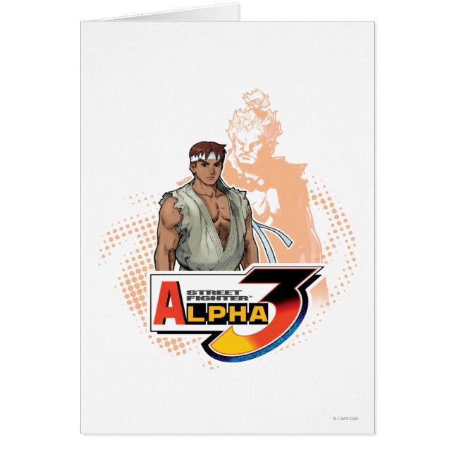 Street Fighter Alpha 3 Ryu & Akuma (Front)