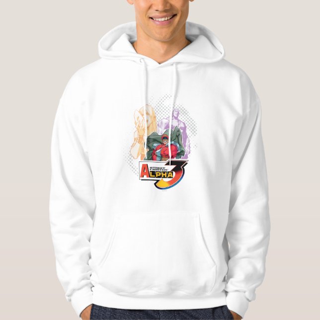 Street Fighter Alpha 3 Shadowloo 2 Hoodie (Front)