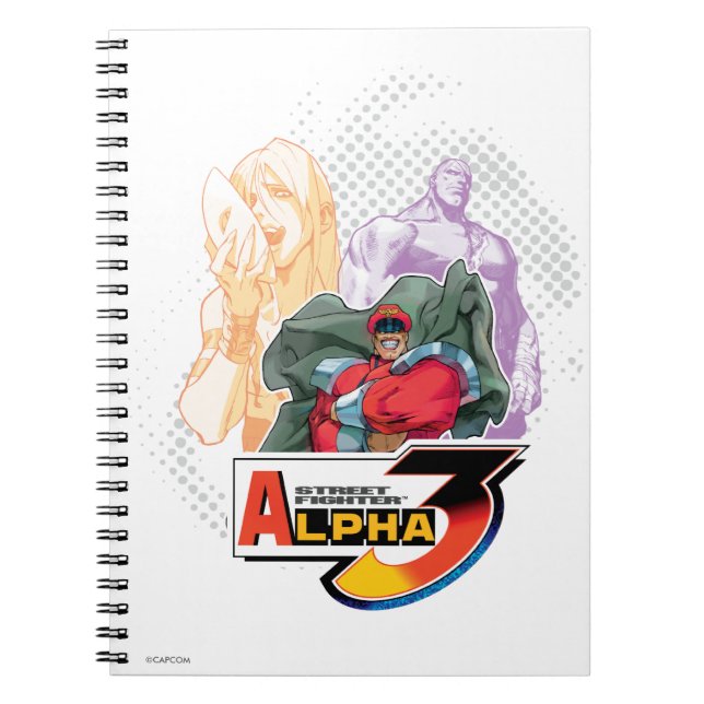 Street Fighter Alpha 3 Shadowloo 2 Notebook (Front)