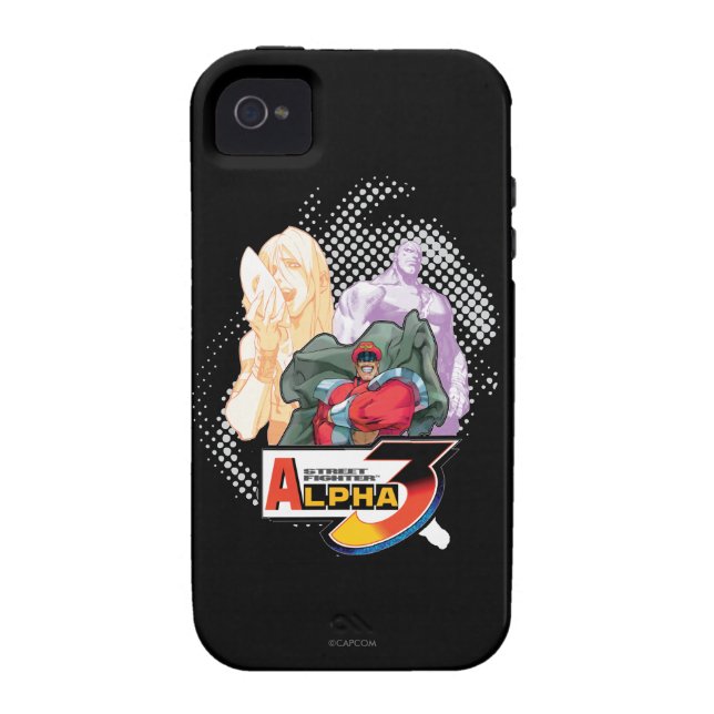 Street Fighter Alpha 3 Shadowloo 3 Case-Mate iPhone Case (Back)